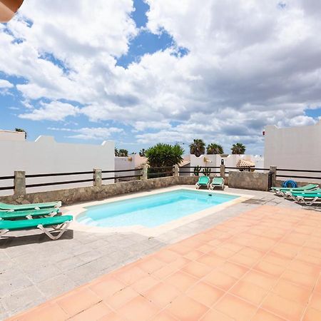 Homeforguest Villa Lobos Con Piscina Privada Caleta De Fuste Exteriör bild