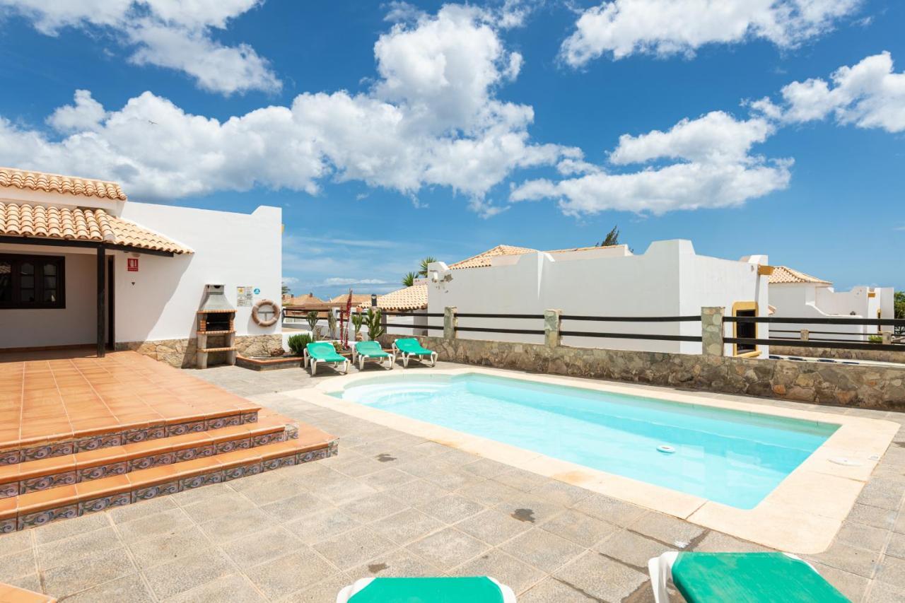 Homeforguest Villa Lobos Con Piscina Privada Caleta De Fuste Exteriör bild